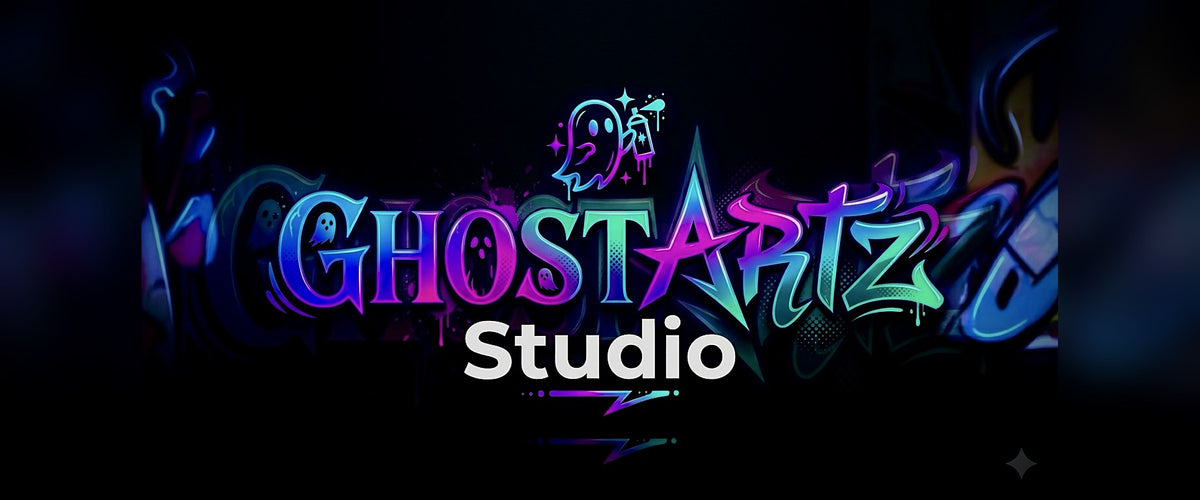 GhostArtzStudio graffiti banner